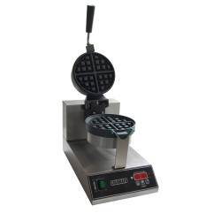 Ανοξείδωτη περιστρεφόμενη επαγγελματική βαφλιέρα 1300W Φ18cm, COLORATO Ανοξείδωτη περιστρεφόμενη επαγγελματική βαφλιέρα 1300W Φ18cm, COLORATO