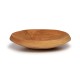Ξύλινο βαθύ πιάτο σερβιρίσματος με διάμετρο 20cm κατασκευασμένο από 100% ξύλο οξιάς