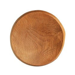 Ξύλινο βαθύ πιάτο σερβιρίσματος με διάμετρο 20cm κατασκευασμένο από 100% ξύλο οξιάς