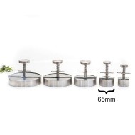 Χειροκίνητο μορφοποιητικό για τη παραγωγή μπιφτεκιών επαγγελματικό με διάμετρο 65mm Χειροκίνητο μορφοποιητικό για τη παραγωγή μπιφτεκιών επαγγελματικό με διάμετρο 65mm