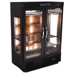 Θάλαμος ψυχόμενος για σταδιακό σίτεμα - ξήρανση βόειου κρέατος με αλάτι ημαλαΐων Dry Age τύπου SY13-G-HM Θάλαμος ψυχόμενος για σταδιακό σίτεμα - ξήρανση βόειου κρέατος με αλάτι ημαλαΐων Dry Age τύπου SY13-G-HM