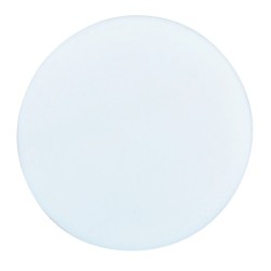 Στρογγυλή πλάκα κοπής σε λευκό χρώμα κατασκευασμένη από πολυαιθυλένιο υψηλής ποιότητας με διαστάσεις Φ30x2cm