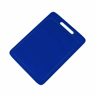 Πλάκα πολυαιθυλενίου με λούκι και λαβή σε μπλε χρώμα διαστάσεων 35x25x1cm 