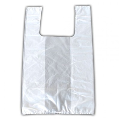 Τσάντα T-SHIRT HDPE διάφανη διαστάσεων 23x35cm
