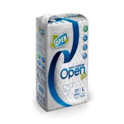 Πάνα ακράτειας slip ημέρας μέγεθος Large ECONOMY PACK 30 τεμαχίων Open Care