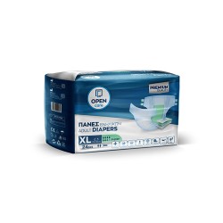 Πάνα ενηλίκων Super Slip Non-Woven μέγεθος XLarge ECONOMY PACK 24 τεμαχίων Premium Open Care