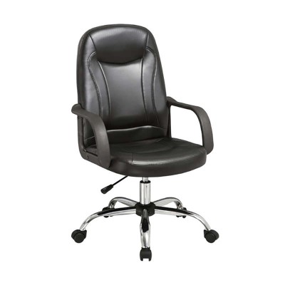 Πολυθρόνα γραφείου BS9600 μαύρη με εξαιρετικά άνετο κάθισμα και ρυθμιζόμενο ύψος