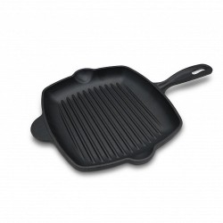 Τηγάνι μαντεμένιο grill ANGEL COOK κατάλληλο για κάθε τύπου εστία THERMOGATZ