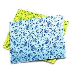 Ποτηρόπανο σπογγοπετσέτα διπλή με σφουγγάρι για μεγαλύτερη απορροφητικότητα 40x50cm MAGIC