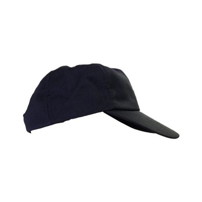 Πεντάφυλλο καπέλο τζόκεϊ 100% βαμβάκι με κυρτό γείσο και μαλακό μέτωπο σε μαύρο χρώμα One Size