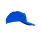 Καπέλο τζόκεϊ πεντάφυλλο σε ανοιχτό μπλε χρώμα με κεντημένες οπές εξαερισμού και ρυθμιζόμενο κλείσιμο με αυτοκόλλητο
