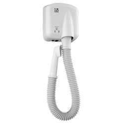 Επίτοιχος στεγνωτήρας μαλλιών ξενοδοχειακού τύπου SOFT DRY PLUS 900W 60m³/h VORTICE Ιταλίας