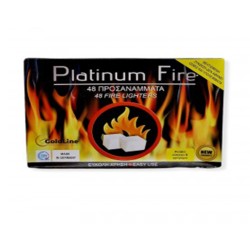 Προσάναμμα σε 48 κύβους PLATINUM FIRE