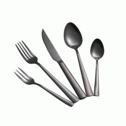 Μαχαιροπίρουνα σετ 60 τμχ σειρά PORTO BLACK