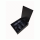 Μαχαιροπίρουνα σετ 24 τμχ σε βαλίτσα ξύλινη μαύρη σειρά LISBON