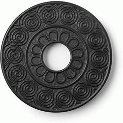 Βάση απο μαντέμι σε μαύρο χρώμα κατάλληλη για τσαγιέρες IBILI Βάση απο μαντέμι σε μαύρο χρώμα κατάλληλη για τσαγιέρες IBILI