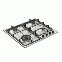 Εστία αερίου άνω του πάγκου με αποσπώμενο σχαράκι και αυτόματη ανάφλεξη TGS 9021 IX