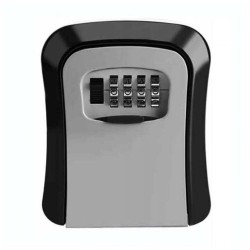 Κλειδοθήκη αδιάρρηκτη σε γκρι χρώμα διαστάσεων 9,5x6,5x3 cm