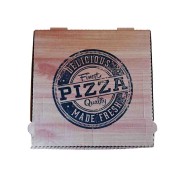 Κουτί πίτσας κράφτ DELICIUS διαστάσεων 28x28x4hcm συσκευασία 100 τεμαχίων Κουτί πίτσας κράφτ DELICIUS διαστάσεων 28x28x4hcm συσκευασία 100 τεμαχίων