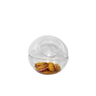 Μπολ για κουλουράκια με πρεσαριστό κομμάτι και καπάκι με λαβή Ø37x37hcm