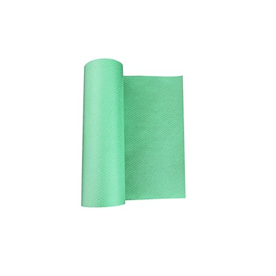 Οδοντιατρικές πετσέτες 2 φύλλων σε ρολό διαστάσεων 30cm x 50m σε πράσινο χρώμα