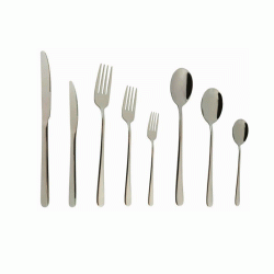 Κουταλάκι Inox Stainless steel 18/0 για γλυκό σειρά Faro 15x2cm με ίσια λαβή