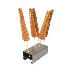 Βάση για βάφλες Lolly ανοξείδωτη 8 θέσεων με αντιολισθητική βάση Βάση για βάφλες Lolly ανοξείδωτη 8 θέσεων με αντιολισθητική βάση