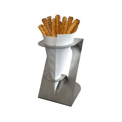 Επιτραπέζια βάση για χωνάκια Bubble Waffle ανοξείδωτης κατασκευής Επιτραπέζια βάση για χωνάκια Bubble Waffle ανοξείδωτης κατασκευής