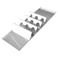 Δίσκος ανοξείδωτος για βάσεις σάντουιτς κύματα με δυνατότητα προσαρμογής δύο βάσεων τριών θέσεων Δίσκος ανοξείδωτος για βάσεις σάντουιτς κύματα με δυνατότητα προσαρμογής δύο βάσεων τριών θέσεων