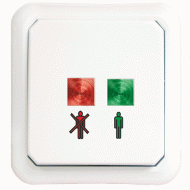 Monitor κατάστασης ιδανικο για δωμάτια ξενοδοχείων 12VDC 20mA με δύο ανεξάρτητες ενδείξεις άδειο - κατειλημμένο CENTURY CONTROL