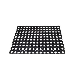 Ποδόμακτρο δαχτυλίδι 50x80cm σε μαύρο χρώμα απο 100% καουτσούκ 4080gr/m2 Ποδόμακτρο δαχτυλίδι 50x80cm σε μαύρο χρώμα απο 100% καουτσούκ 4080gr/m2