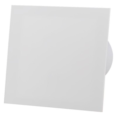 Πρόσοψη-πάνελ λευκό πλαστικό ματ 175x175mm για τους εξαεριστήρες μπάνιου AirRoxy