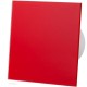 Πρόσοψη-πάνελ γυάλινο κόκκινο 175x175mm για τους εξαεριστήρες μπάνιου AirRoxy