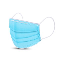 Ιατρική μάσκα μίας χρήσης τύπου Ι με μεταλλικό έλασμα στην μύτη και πιστοποίηση CE σε συσκευασία 50 τεμαχίων Ιατρική μάσκα μίας χρήσης τύπου Ι με μεταλλικό έλασμα στην μύτη και πιστοποίηση CE σε συσκευασία 50 τεμαχίων
