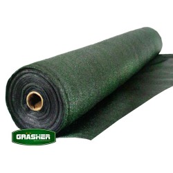 Δίχτυ σκίασης σε πράσινο χρώμα με πυκνότητα Ε125 και διαστάσεις ρολού 3x50m GRASHER