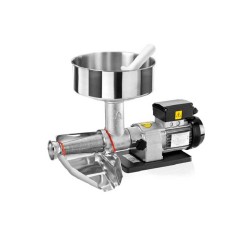 Ηλεκτρική ντοματομηχανή από ανοξείδωτο υλικό ιδανική για την παραγωγή σάλτσας MED JUNIOR TRE SPADE