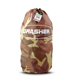 Αδιαβροχοποιημένο δίχτυ παραλλαγής PU σε μπέζ - καφέ χρώμα διαστάσεων 3x3m GRASHER