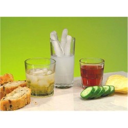 Ποτήρι γυάλινο νερού 22cl διαστάσεων Φ6.3x12.4cm σειρά GRAND BAR της UNIGLASS