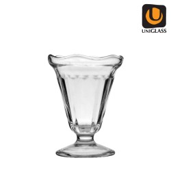 Γυάλινo μπωλ παγωτού της UNIGLASS 23,5cl διαστάσεων φ9,8x13cm Γυάλινo μπωλ παγωτού της UNIGLASS 23,5cl διαστάσεων φ9,8x13cm