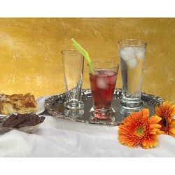 Γυάλινο ποτήρι Freddo Cappuccino, νερού χωρητικότητας 37,5cl διαστάσεων φ7,35x17cm της σειράς LOTUS, UNIGLASS