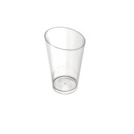 Πλαστικό ποτηράκι - μπωλάκι FINGER FOOD PS 70cc διαφανές