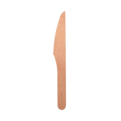 Μαχαίρι ξύλινο μήκους 16cm σε συσκευασία 8 τεμαχίων