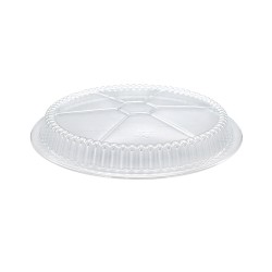 Πλαστικό στρογγυλό καπάκι για το σκεύος αλουμινίου OC-12.00.3521 σε συσκευασία 100 τεμαχίων