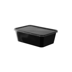 Σκεύος μικροκυμάτων με καπάκι χωρητικότητας 750cc σε συσκευασία 50 τεμαχίων