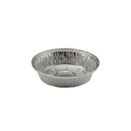 Σκεύος αλουμινίου στρογγυλό (μακαρονάδας) με χωρητικότητα 690cc και διαστάσεις Φ18,4x3,7cm συσκευασία 100 τεμαχίων