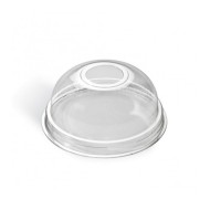 Καπάκι Dome μπομπέ διάφανο 504-505 σε πακέτο των 100 τεμαχίων
