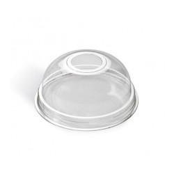 Καπάκι Dome μπομπέ διάφανο 504-505 σε πακέτο των 100 τεμαχίων