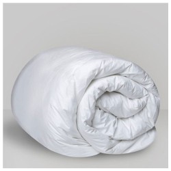 Παπλωματοθήκη λευκή 52%βαμβακερή-48%πολυέστερ  διάστασεων 220x240cm