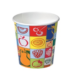Κύπελο παγωτού χάρτινο σχέδιο Tutti Frutti χωρητικότητας 940ml Ιταλίας Κύπελο παγωτού χάρτινο σχέδιο Tutti Frutti χωρητικότητας 940ml Ιταλίας