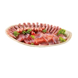 Δίσκος Οβάλ 41x28cm Από Φοινικόφυλλα, Βιοδιασπώμενο